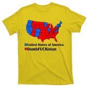 Democratic United States of America Vs. Dumfuckistan Resistance Resist Anti Trump T-Shirt