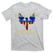 Donald J. Trump 45th President of the USA Eagle Splatter T-Shirt