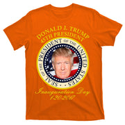 Donald J. Trump Presidential Seal Inauguration T-Shirt
