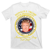 Donald J. Trump Presidential Seal Inauguration T-Shirt