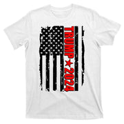 Donald Trump 2024 Distressed US Flag T-Shirt