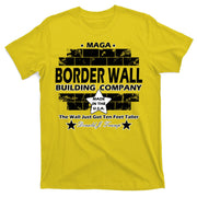 Donald Trump Border Wall Construction Company T-Shirt