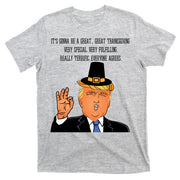 Donald Trump It's Gonna Be A Great Thanksgiving T-Shirt
