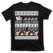 Donald Trump Make Christmas Great Again Ugly Christmas T-Shirt