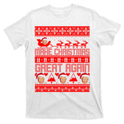 Donald Trump Make Christmas Great Again Ugly Christmas T-Shirt