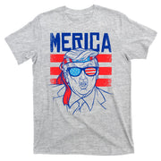 Donald Trump Merica USA Flag America T-Shirt