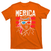 Donald Trump Merica USA Flag America T-Shirt
