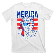 Donald Trump Merica USA Flag America T-Shirt