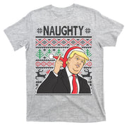 Donald Trump Naughty Ugly Christmas T-Shirt