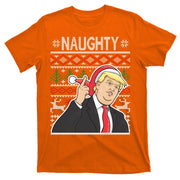 Donald Trump Naughty Ugly Christmas T-Shirt