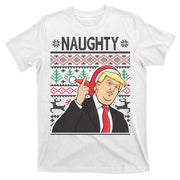 Donald Trump Naughty Ugly Christmas T-Shirt