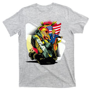 Donald Trump Riding Army Tank T-Shirt