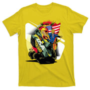 Donald Trump Riding Army Tank T-Shirt