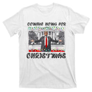 Donald Trump 47th President Of The United States Coming Home For Christmas T-Shirt