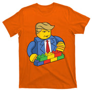 Donald Trump Building Wall Funny Toy T-Shirt