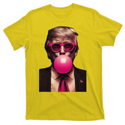 Donald Trump Bubble Gum Funny Retro T-Shirt