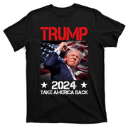 Donald Trump Fist Pump Take America Back 2024 Usa T-Shirt