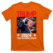 Donald Trump Fist Pump Take America Back 2024 Usa T-Shirt