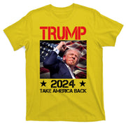 Donald Trump Fist Pump Take America Back 2024 Usa T-Shirt