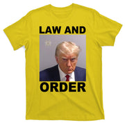 Donald Trump Law And Order Mugshot T-Shirt