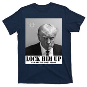 Donald Trump Lock Him Up Inmate Mugshot T-Shirt