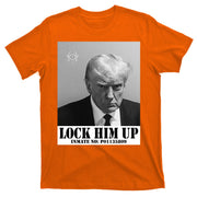 Donald Trump Lock Him Up Inmate Mugshot T-Shirt