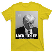 Donald Trump Lock Him Up Inmate Mugshot T-Shirt