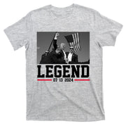 Donald Trump Legend 07/13/2024 Rally Pennsylvania T-Shirt