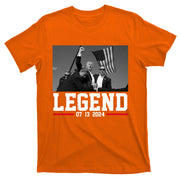 Donald Trump Legend 07/13/2024 Rally Pennsylvania T-Shirt