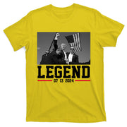 Donald Trump Legend 07/13/2024 Rally Pennsylvania T-Shirt