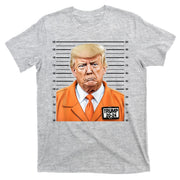 Donald Trump Mug Shot 2024 Orange Jail Suit T-Shirt