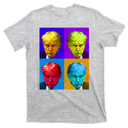 Donald Trump Mug Shot Colorful Pop Art T-Shirt