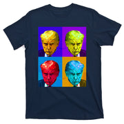 Donald Trump Mug Shot Colorful Pop Art T-Shirt