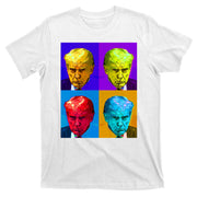 Donald Trump Mug Shot Colorful Pop Art T-Shirt