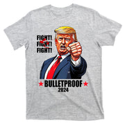 Donald Trump Shot Bulletproof Fight 2024 Election T-Shirt