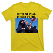 Donald Trump United We Stand Dived We Fall T-Shirt