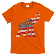 Donald Trump Vintage Republican Elephant USA Flag T-Shirt