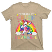 Dabbing Unicorn Im Ready To Crush 3rd Grade Back To School T-Shirt