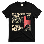 My Daughter Wear Combat Boots Proud Dad Of Veteran T-Shirt