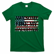 Awesome Like My Daughter Military Dad FatherS Day T-Shirt