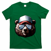 Papa Bear Face Fathers Day Daddy Bear T-Shirt