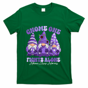 AlzheimerS Disease Awareness Month Purple Ribbon Gnomies T-Shirt