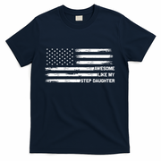 Awesome Like My Step Daughter Fathers Day Dad Joke T-Shirt