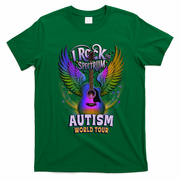 Rockstar I ROCK THE SPECTRUM Autism World Awareness Dad T-Shirt