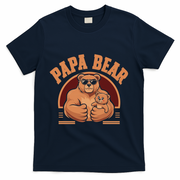 Papa Bear Bear Family Love Dad Father Daddy Cool Gift T-Shirt
