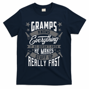 Gramps Knows Everything Funny Gramps Fathers Day Gifts T-Shirt