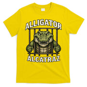 Funny Alligator Alcatraz Jail Prison Gator T-Shirt