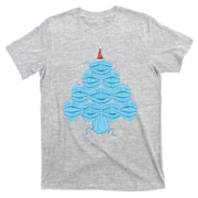 Face Mask Christmas Tree T-Shirt