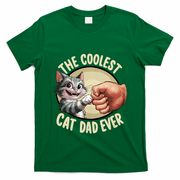 The Coolest Cat Dad Ever FatherS Day T-Shirt