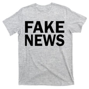 Fake News Bold Text T-Shirt